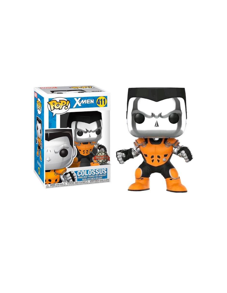 Figura Colossus Cromado POP! Coloso Marvel Exclusivo Protector Figura Colossus Cromado POP! Coloso Marvel Exclusivo Protector