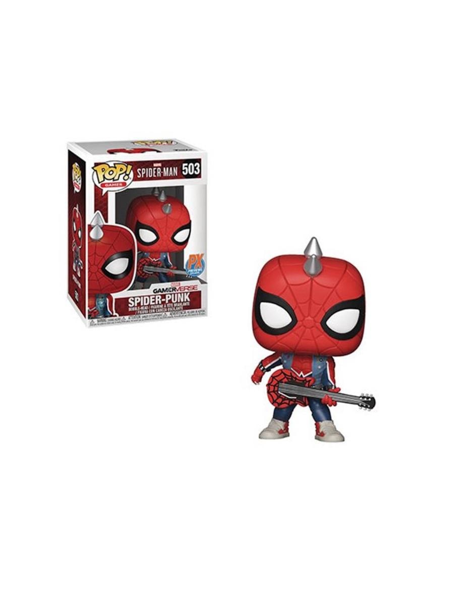 Spider-Punk Exclusivo Pop! Spider-Man Gameverse