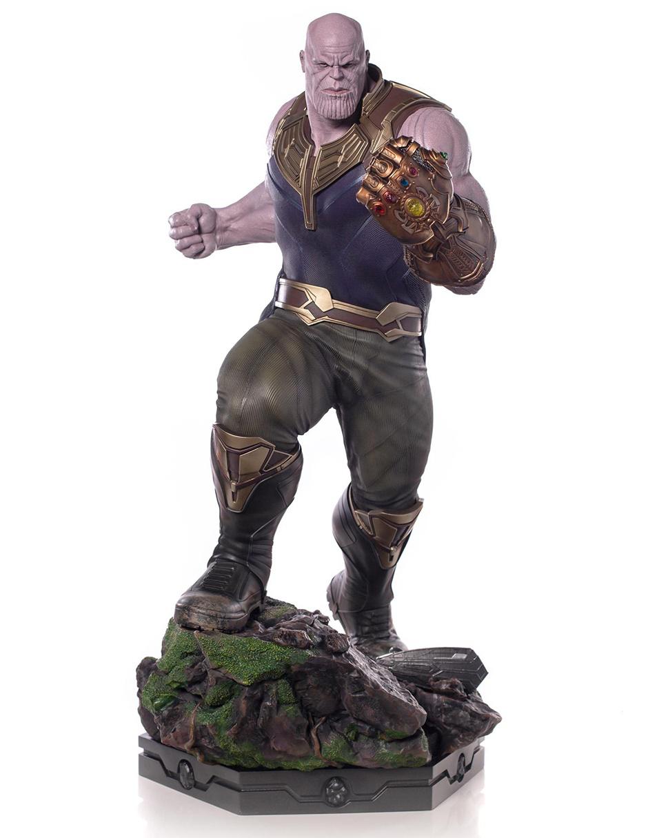 Contagioso Cubo secuencia Figura de Colección Thanos Iron Studios Avengers Infinity War |  Liverpool.com.mx