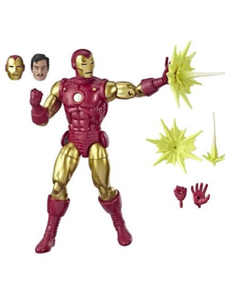 Figura Hasbro Iron Man Marvel Legends 80 Aniversario