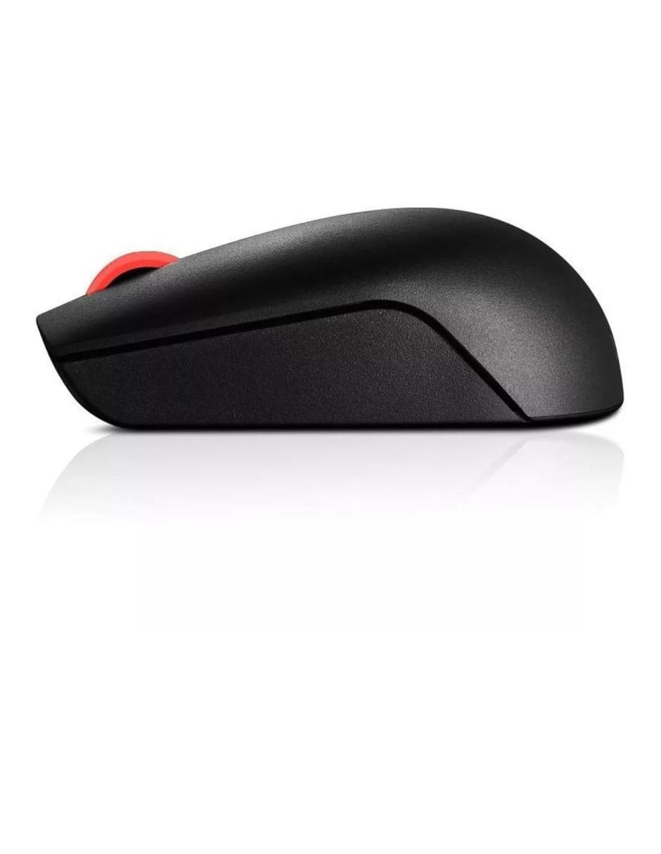 Mouse Optico Compacto Esencial Inalámbrico Wi-Fi negro 4Y50R20864 4
