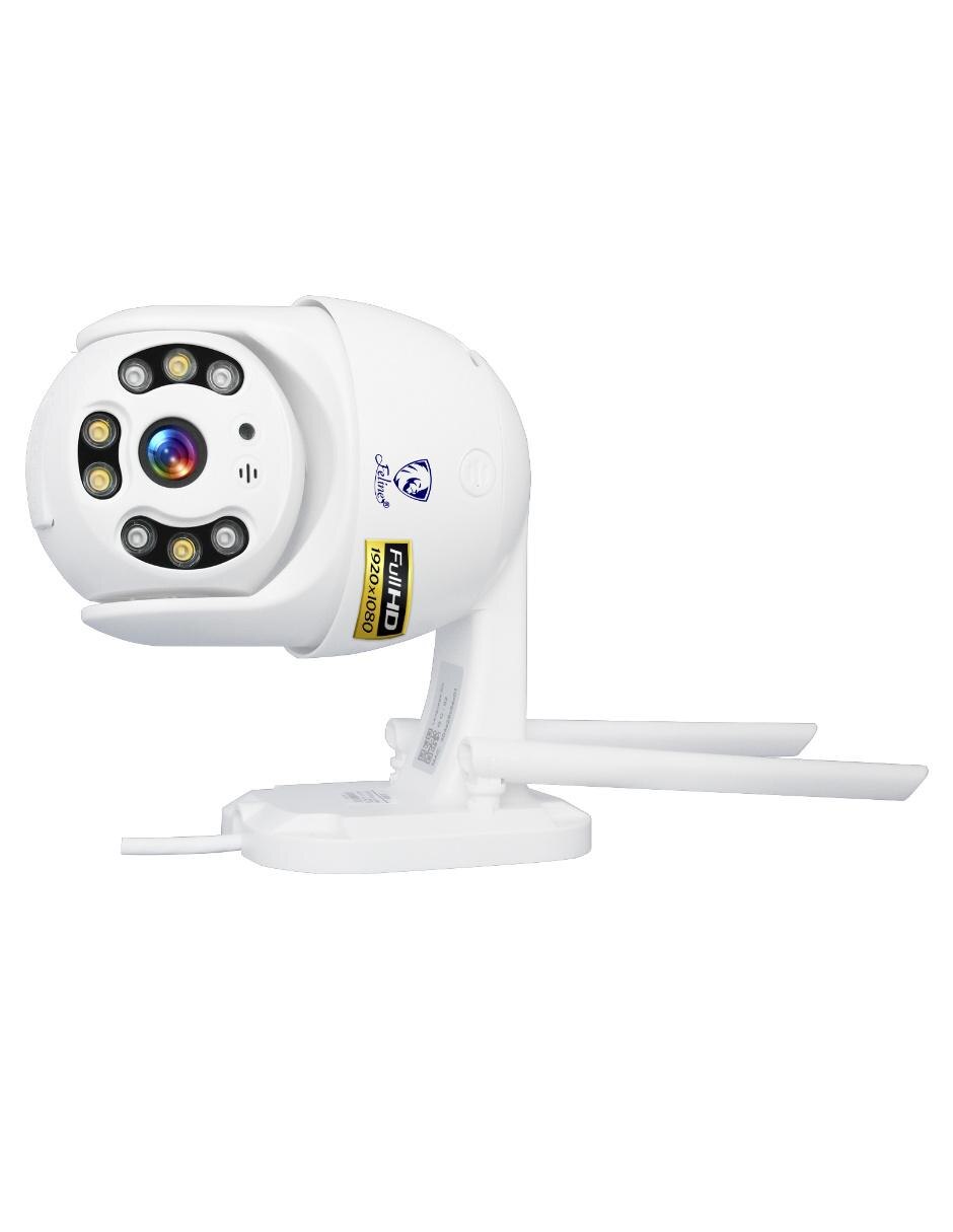 Cámara WiFi IP Mini Domo Full HD Exterior Seguridad Micrófono Espía Robótica Visión Nocturna Audio 4