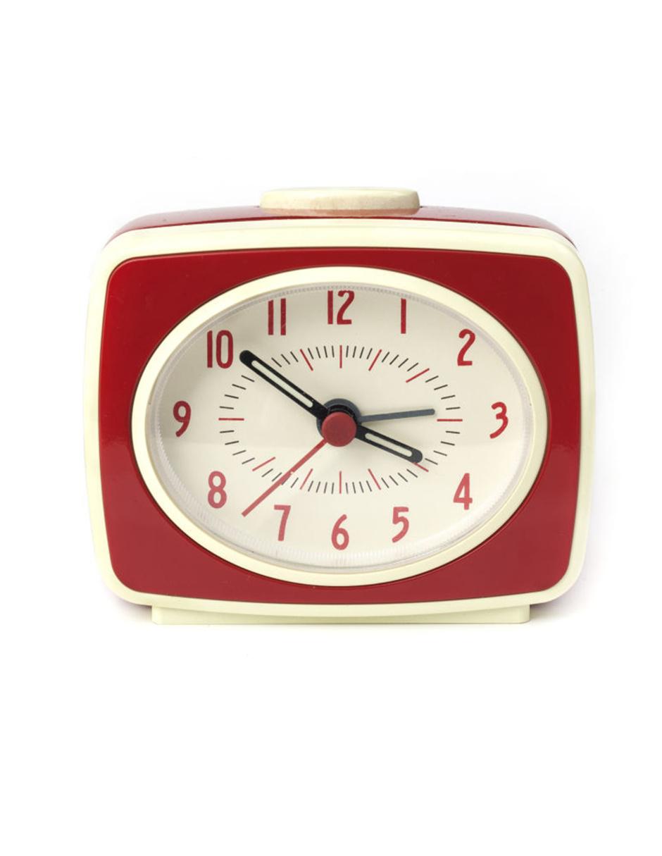 Reloj Clásico con Alarma rojo 6