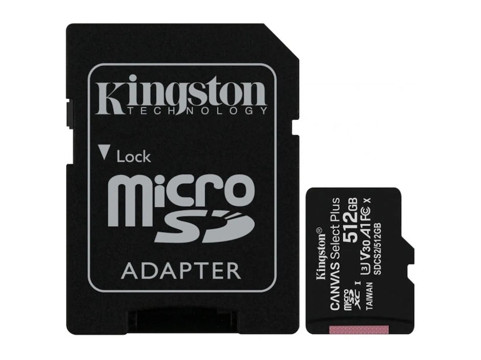A pie correr clásico Memoria Micro SD 512GB Kingston Canvas Select Plus Clase 10 A1 Video 4K V30  SDCS2/512GB | Liverpool.com.mx