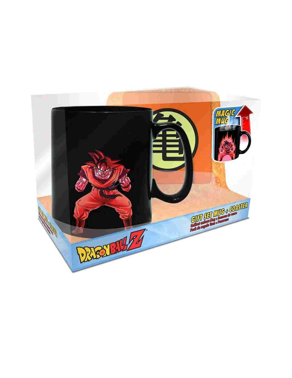 Set Dragon Ball Z Goku Taza Térmica y Portavaso 1