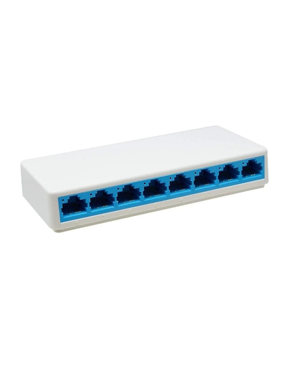 Switch MS108 8 Puertos Fast Ethernet 10/100Mbps