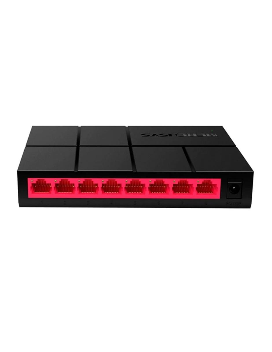 Switch MS108G 8 Puertos Gigabit Ethernet 10/100/1000Mbps 5