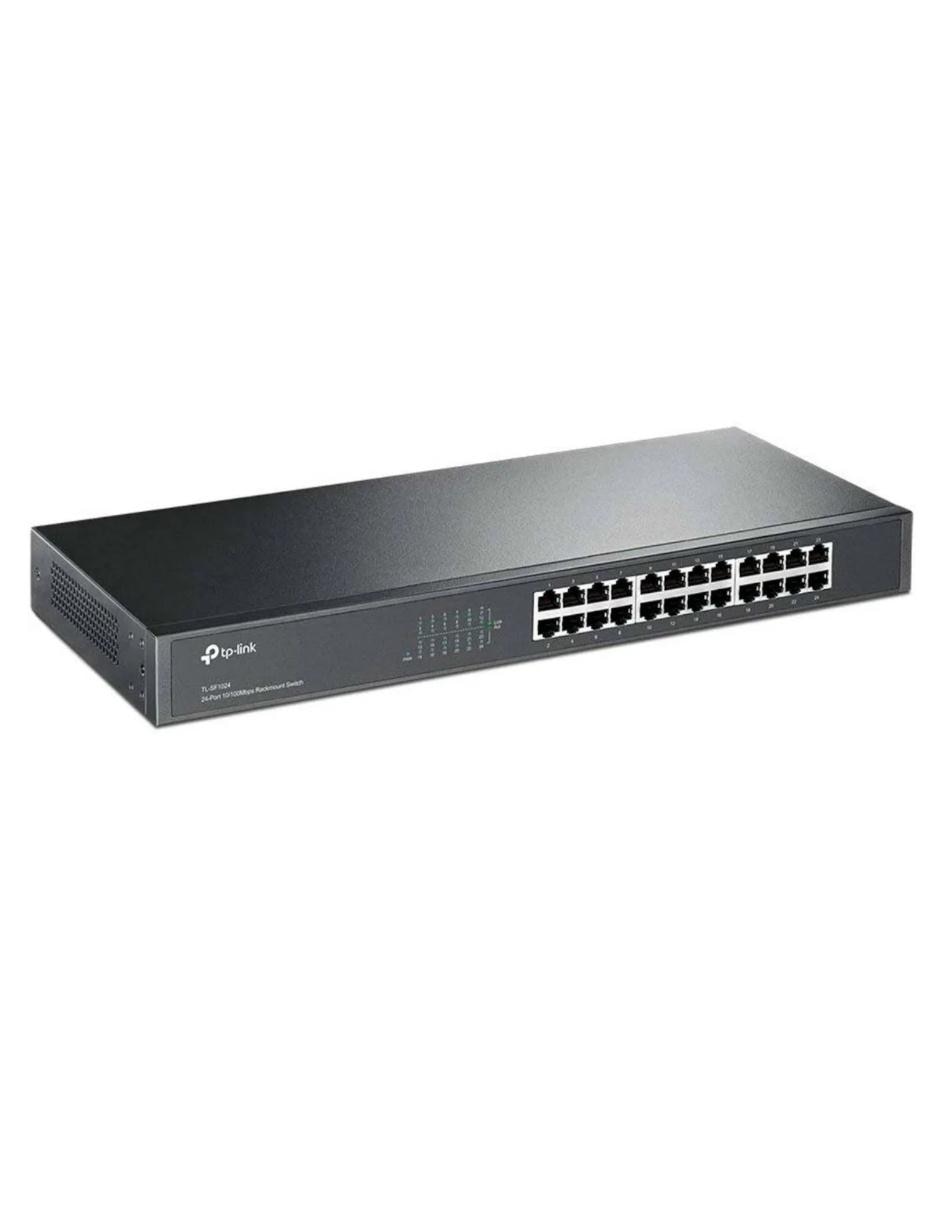 Switch TL-SF1024 24 Puertos Fast Ethernet 10/100 Mbps 3