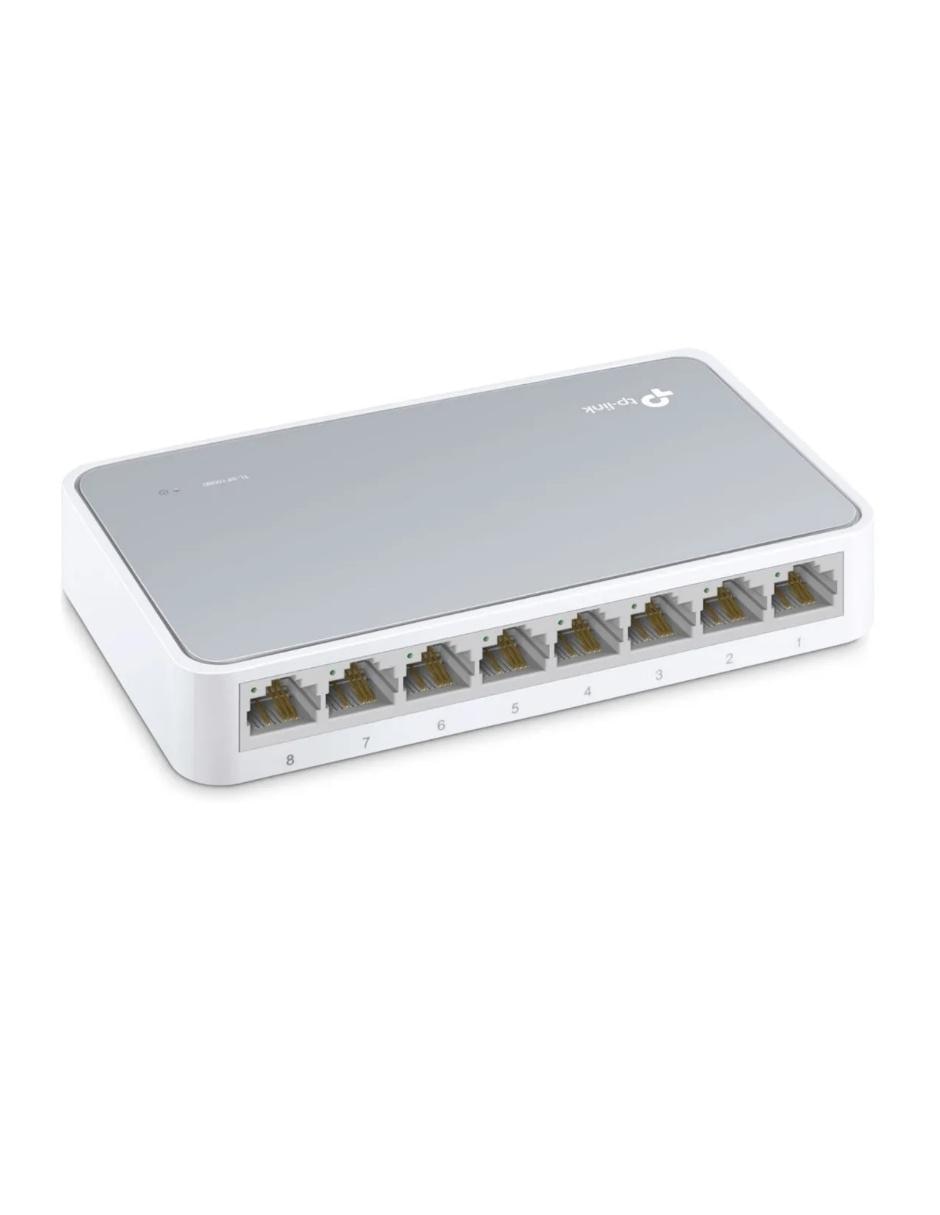 Switch TL-SF1008D 8 Puertos Fast Ethernet 10/100Mbps 3