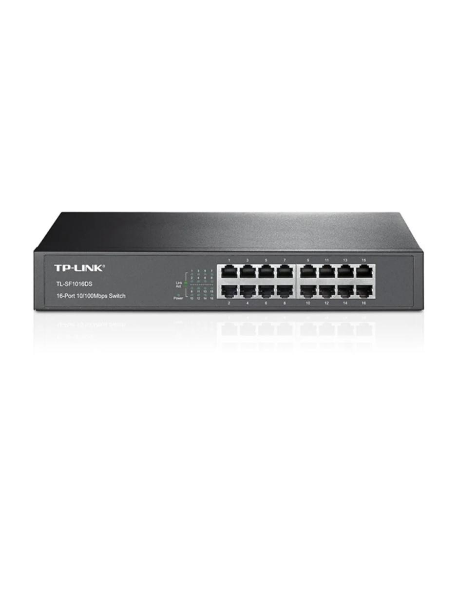 Switch TL-SF1016DS 16 Puertos Fast Ethernet 10/100Mbps 2