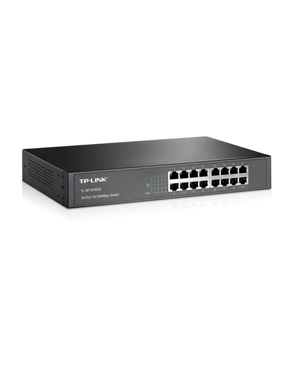 Switch TL-SF1016DS 16 Puertos Fast Ethernet 10/100Mbps 3