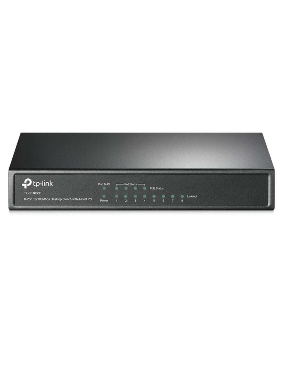 Switch TL-SF1008P 8 Puertos Fast Ethernet 10/100Mbps PoE 802.3af