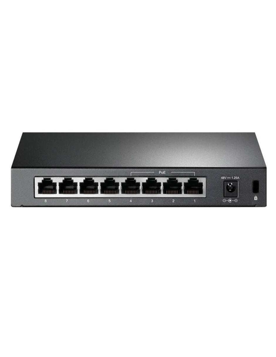Switch TL-SF1008P 8 Puertos Fast Ethernet 10/100Mbps PoE 802.3af 3