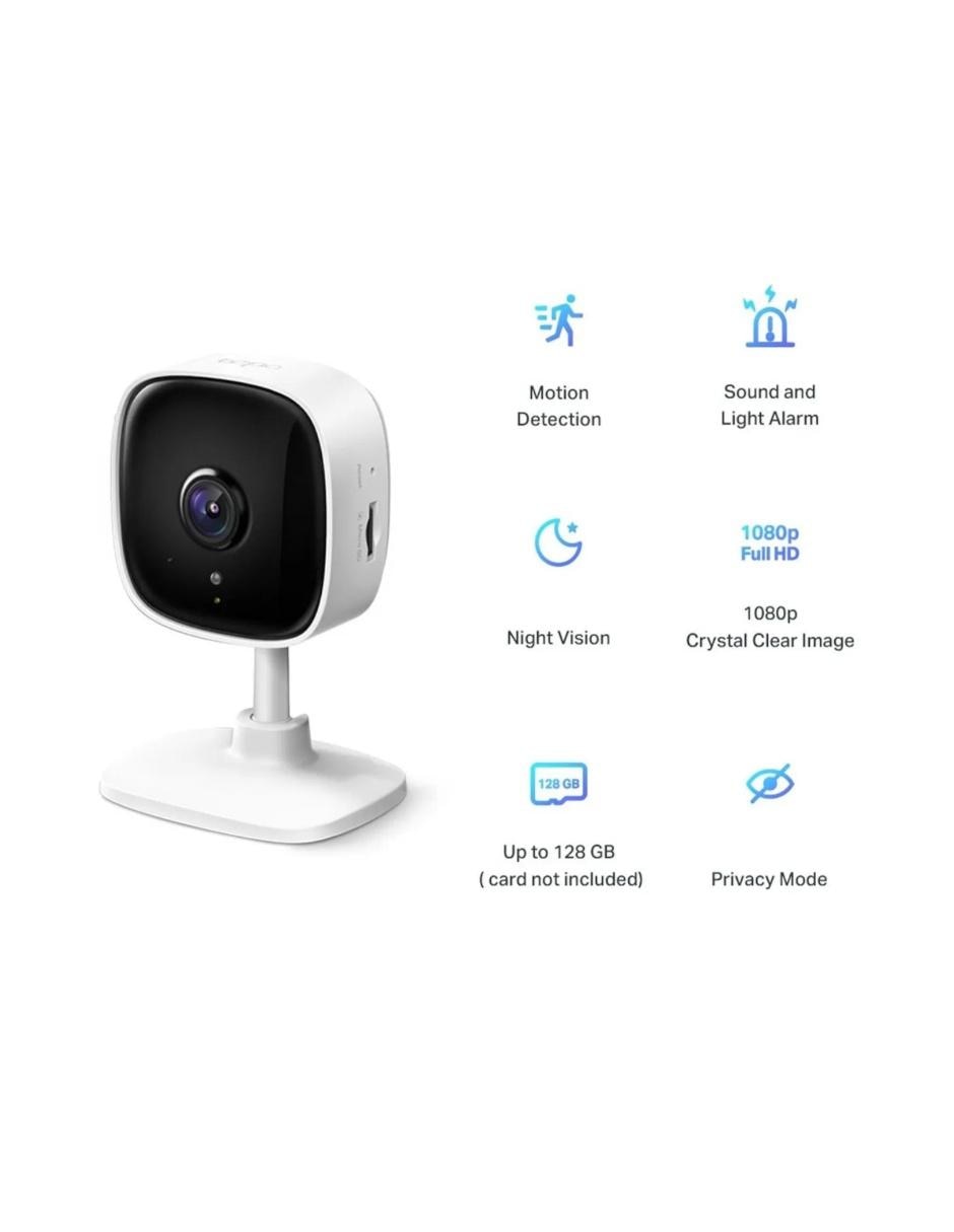 Cámara Inteligente de Vigilancia TAPO C100 1080p FHD 2.4GHz 150Mbps 2