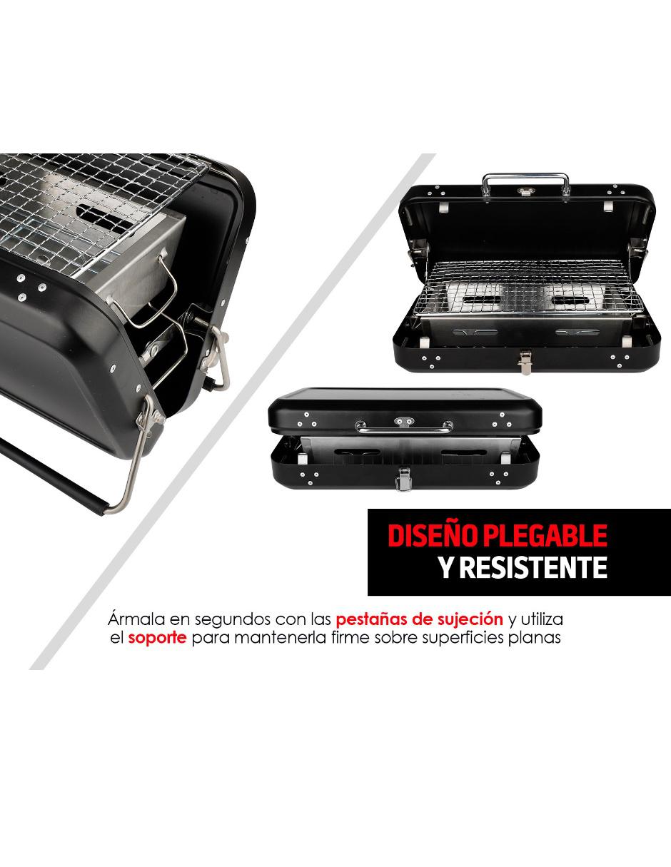 Asador Portátil de Acero Inoxidable Redlemon Parrilla Plegable para Camping 8