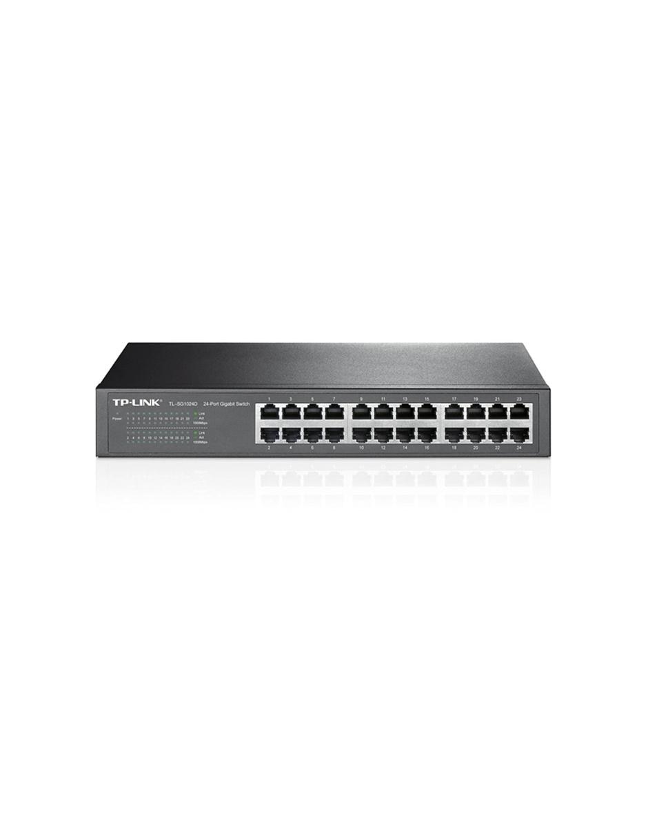 Switch TL-SG1024D 24 Puertos Gigabit Ethernet 10/100/1000Mbps