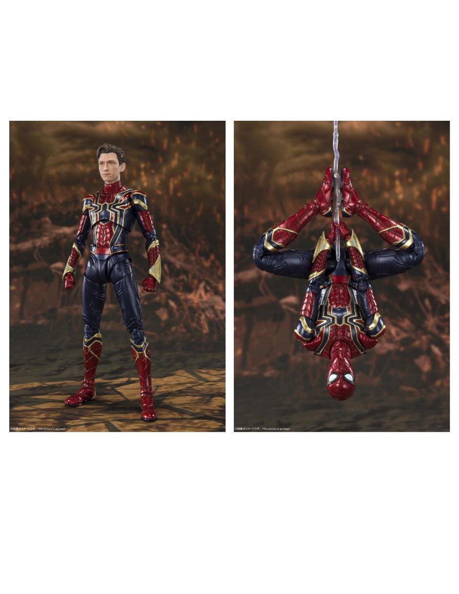 Figura Iron Spider Final Battle Edition Avengers SH Figuarts 2