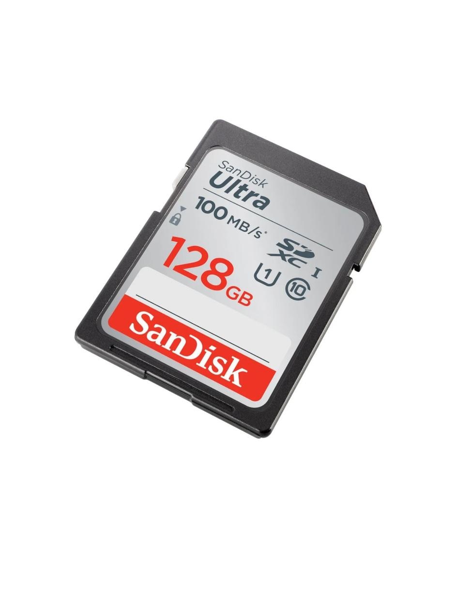Tarjeta SD 128GB Ultra Clase 10 Video Full HD SDSDUNR-128G-GN6IN 3