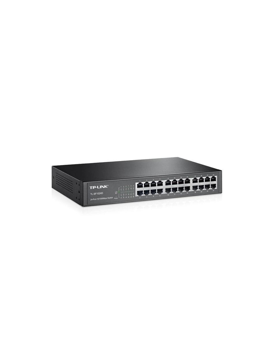 Switch TL-SF1024D 24 Puertos Fast Ethernet 10/100Mbps 3