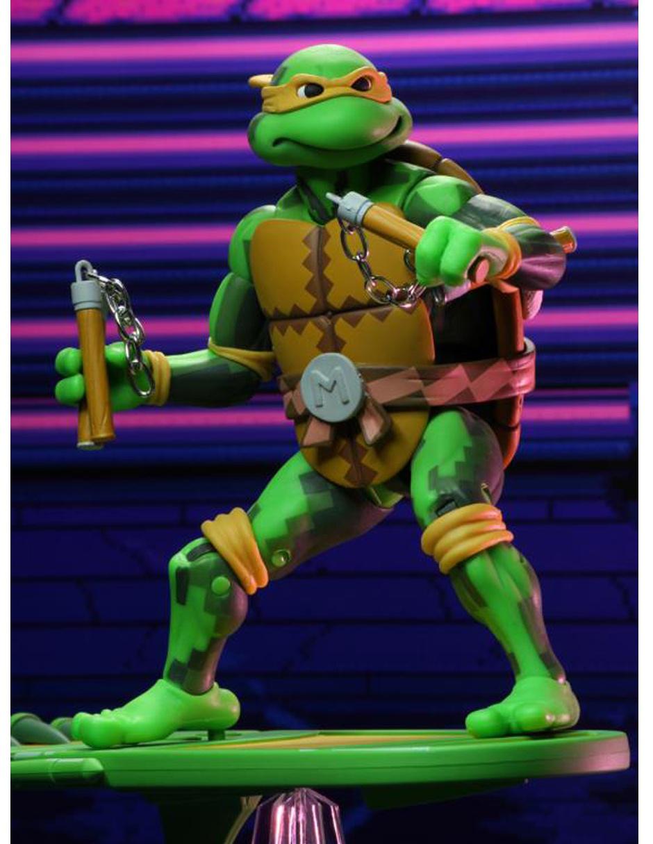 Figura articulada Tortugas Ninja ultimate con movimiento 3
