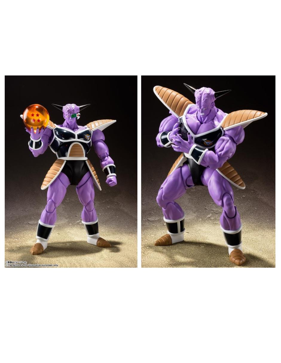 Figura Captain Ginyu Dragon Ball SH Figuarts Bandai 3