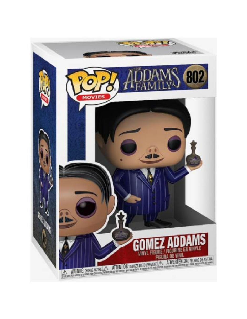 Gomez addams store funko pop