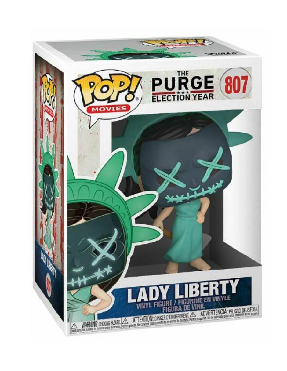 Figura Pop! The Purge Lady Libery 3