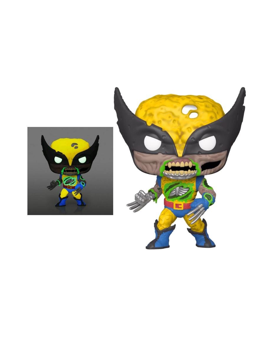 Figura Pop! Wolverine Marvel Zombies GITD Exclusivo EE 3