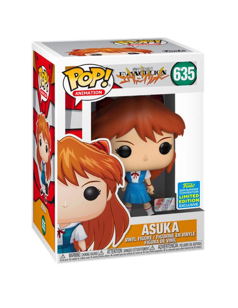 Figura Pop! Asuka (School Uniform) Evangelion Exclusivo SDCC2019 Shared 3