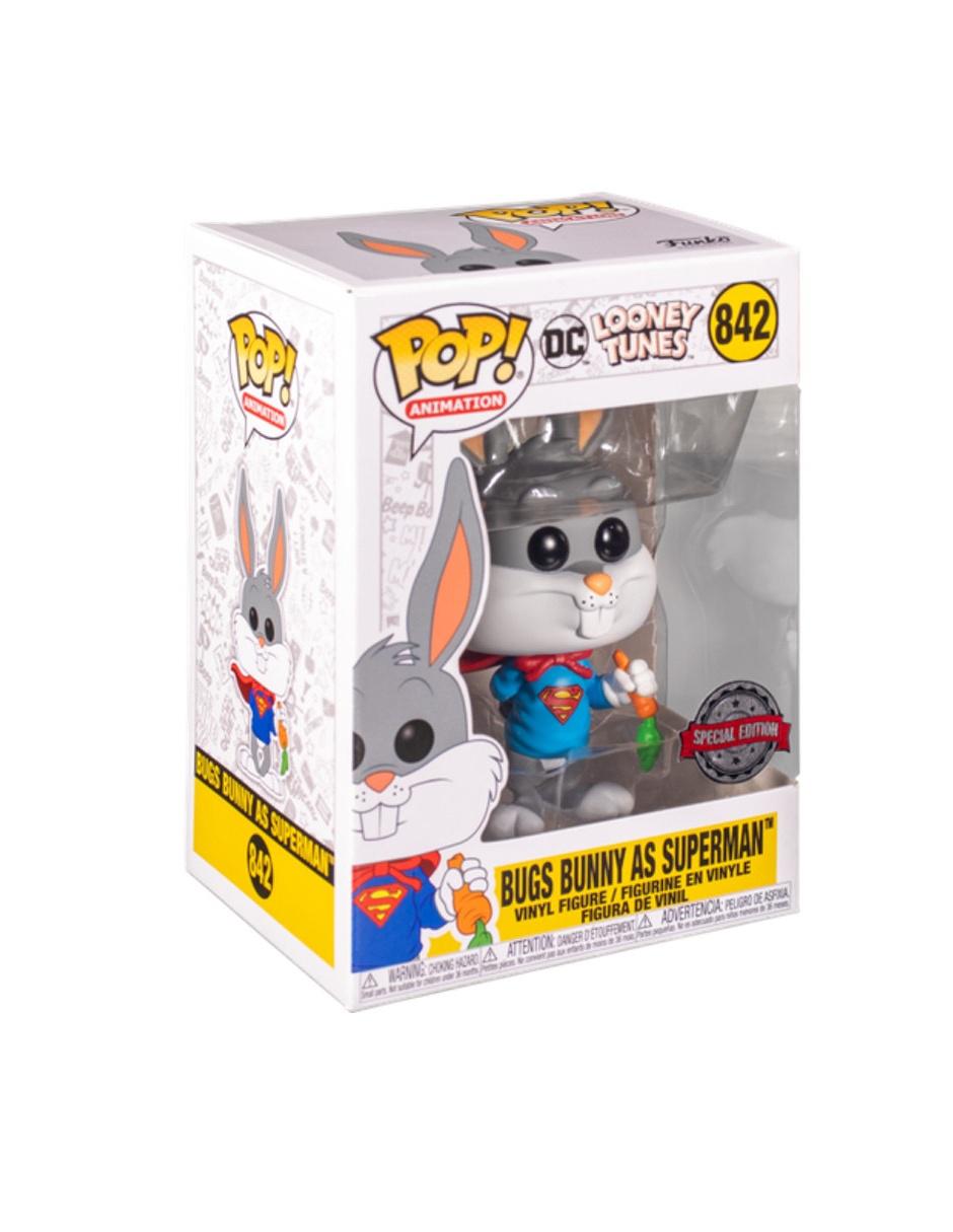 Figura Pop! Bugs Bunny as Superman Looney Tunes Exclusivo Special Edition 2