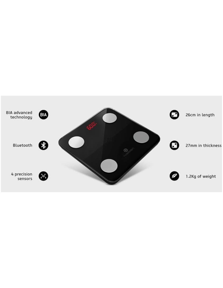 Bascula corporal inteligente con APP 8