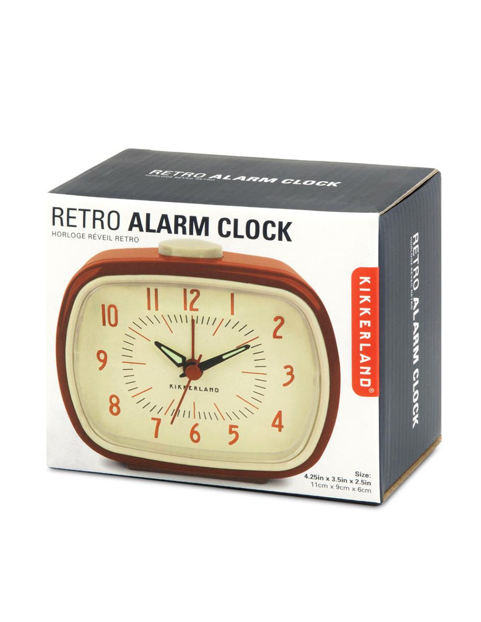Reloj tipo Retro para Buró con Alarma 7