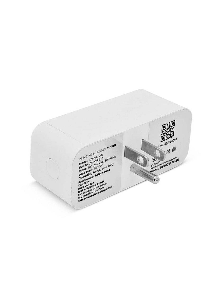 Toma Corriente Inteligente Outlet IL-KO-NA-V01-W