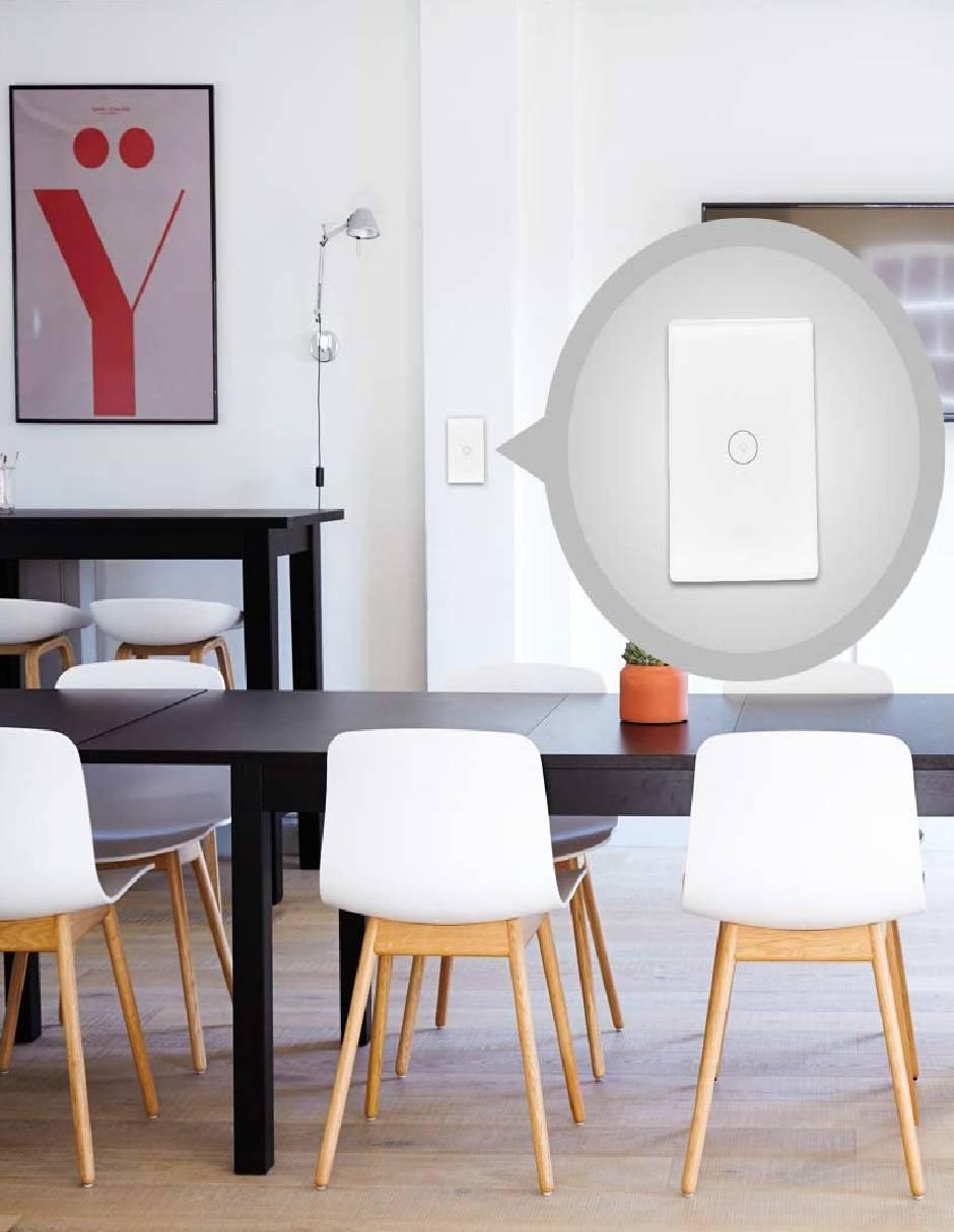 Interruptor de Luz Inteligente Wi-Fi 1 Botón 2
