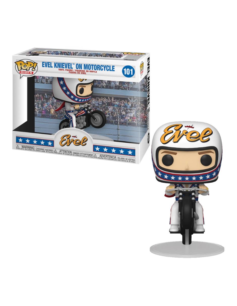 Figura Pop! Icons Evel Knievel con Motocicleta 2