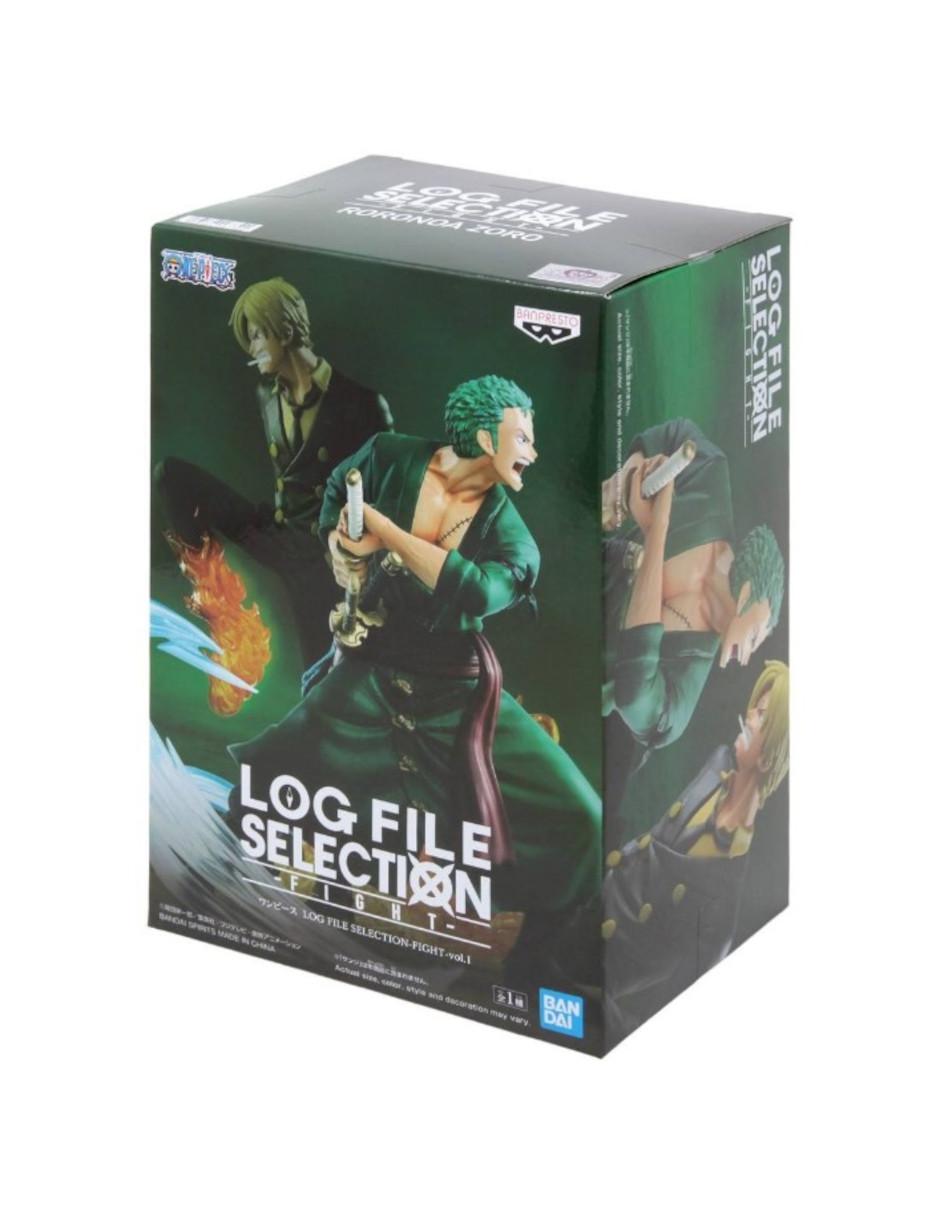 Figura One Piece Monkey D. Luffy, Roronoa Zoro, Axe-Hand Morgan y Shanks collectors con movimiento 4