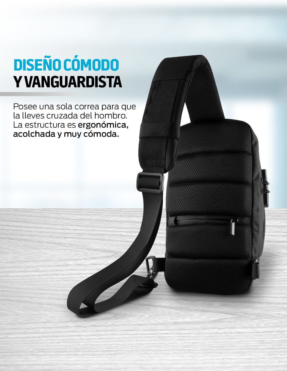 Mochila antirrobo impermeable unisex 11