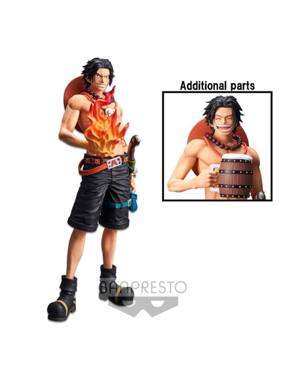 Figura One Piece Portgas D Ace collectors con luz y movimiento 4