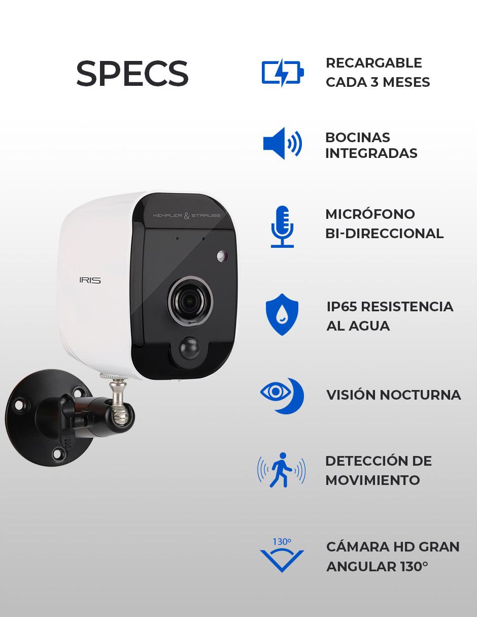 Cámara Vigilancia Iris Wi-Fi 4