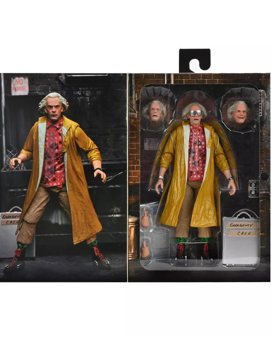 Figura Ultimate Doc Brown Hill Valley Back To The Future Exclusive 3