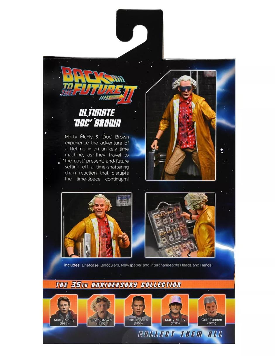 Figura Ultimate Doc Brown Hill Valley Back To The Future Exclusive 4
