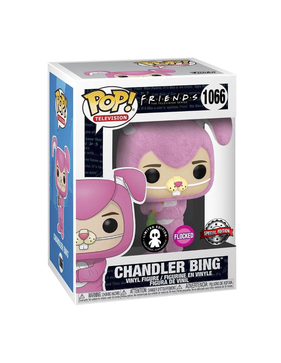Figura Pop! Chandler Bing Flocked Friends 2