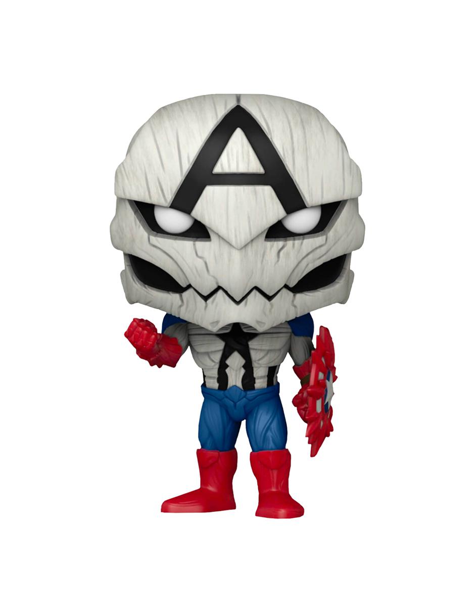 Figura Pop! Poison Capitán América Marvel Avengers Venom 1
