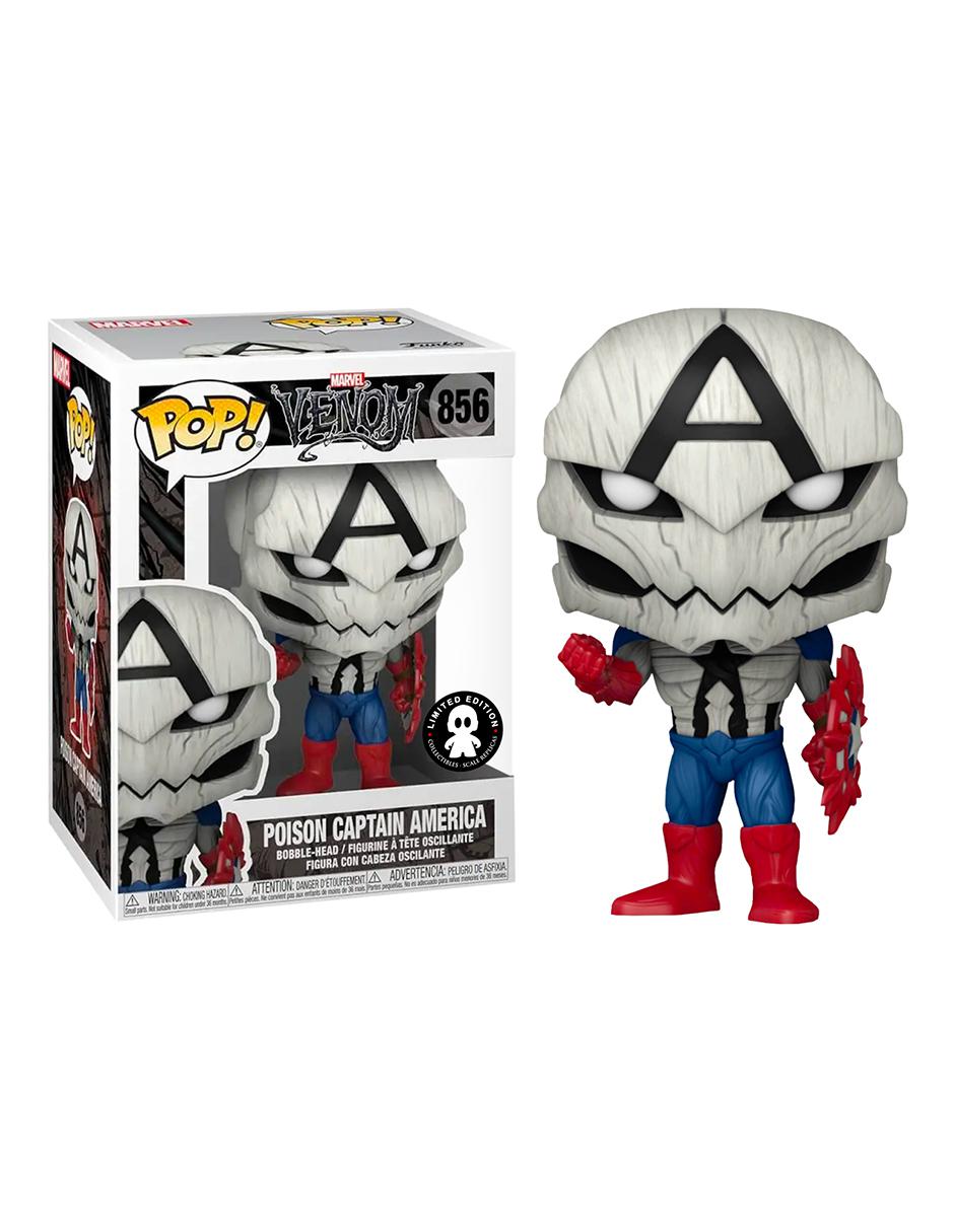 Figura Pop! Poison Capitán América Marvel Avengers Venom 3