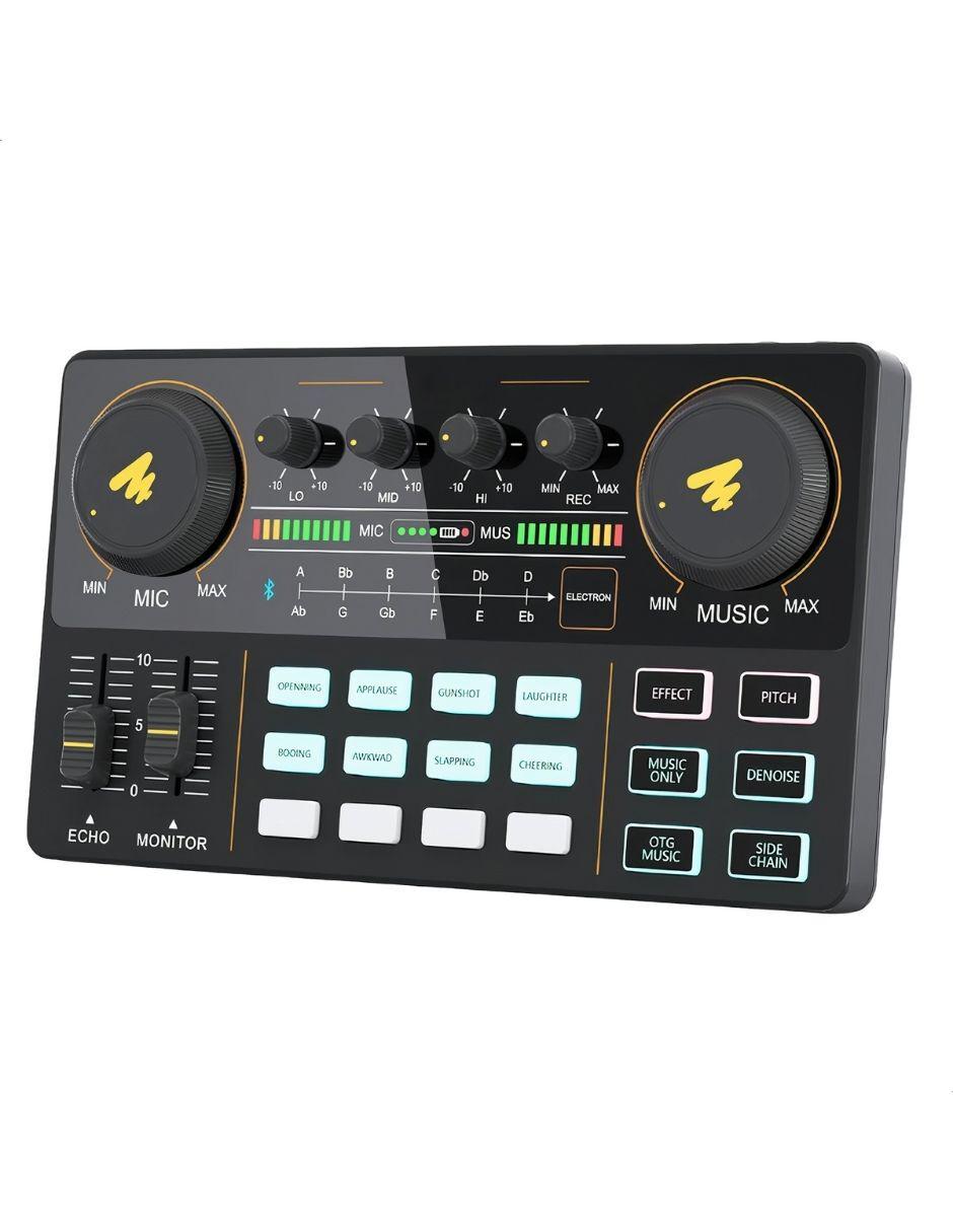 Set Consola de Audio y Micrófono AM200 S1 2