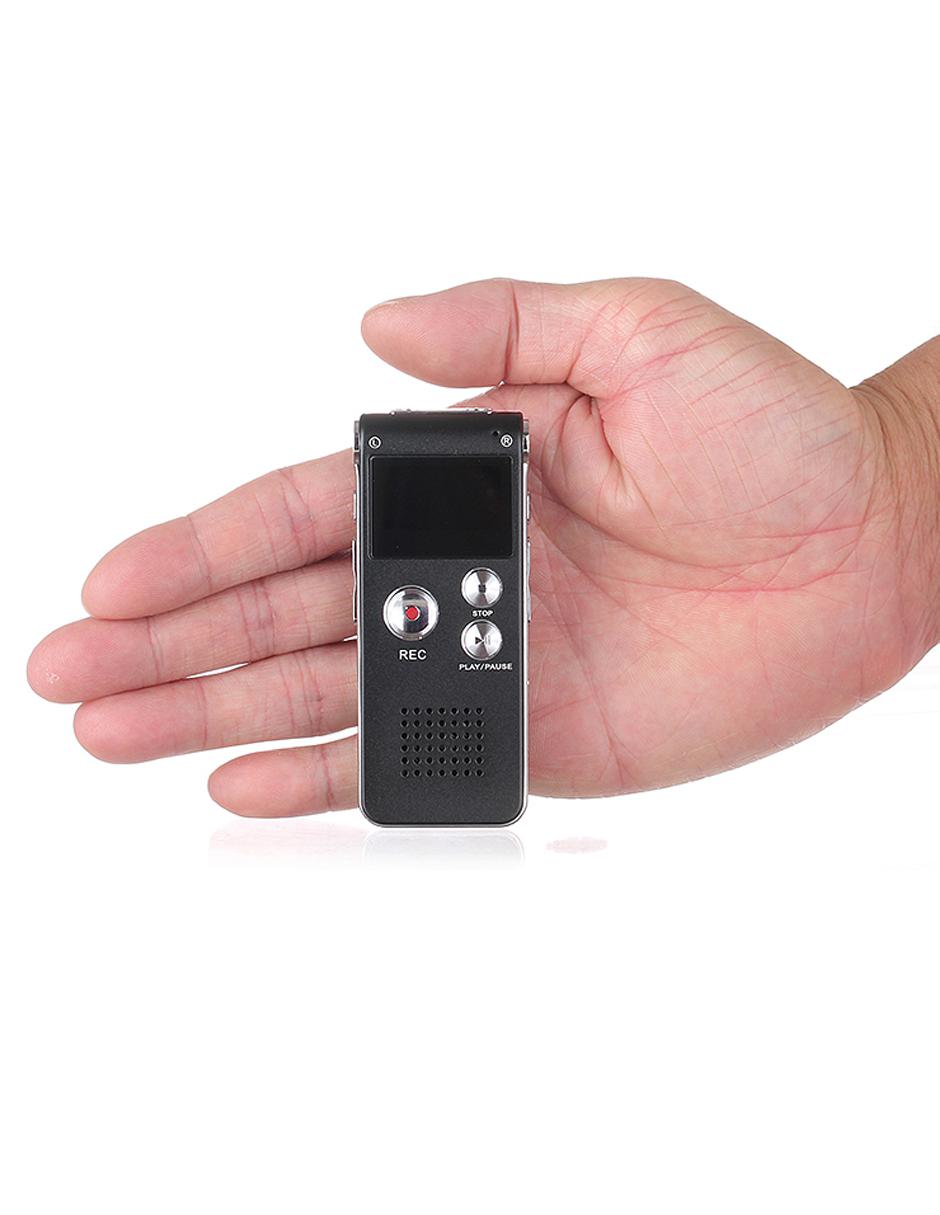 Grabadora espía USB, grabadora de audio digital, 90 horas de capacidad USB  recargable para reuniones de conferencias - 4gb (negro)