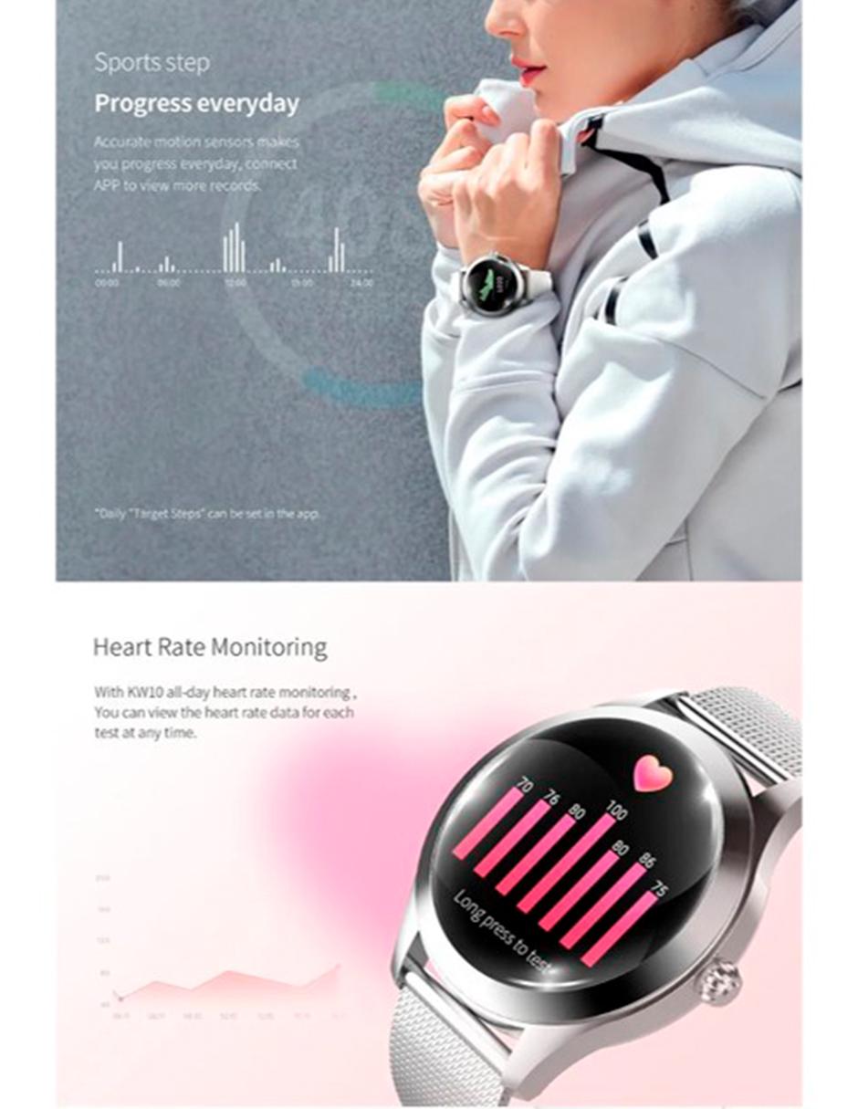 Smartwatch Kingwear unisex Kw10 8
