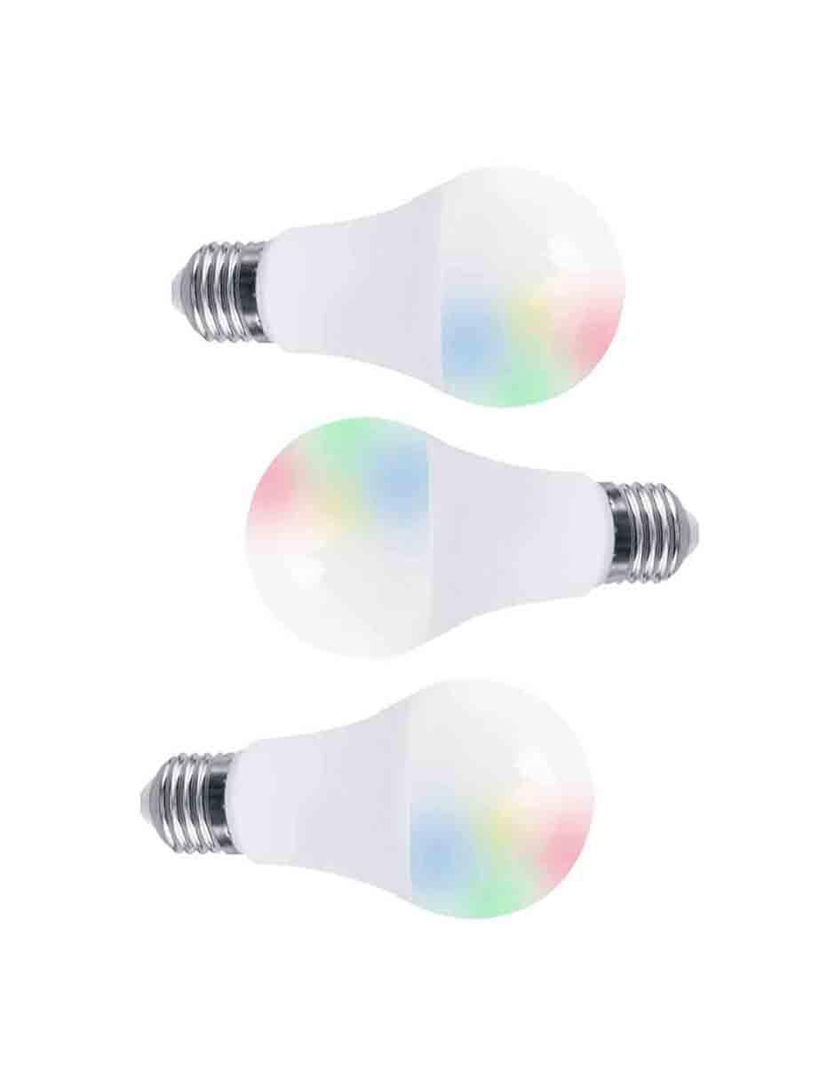 Set 3 Focos LED 7W de consumo 60 W de iluminación 800 Lúmenes 4