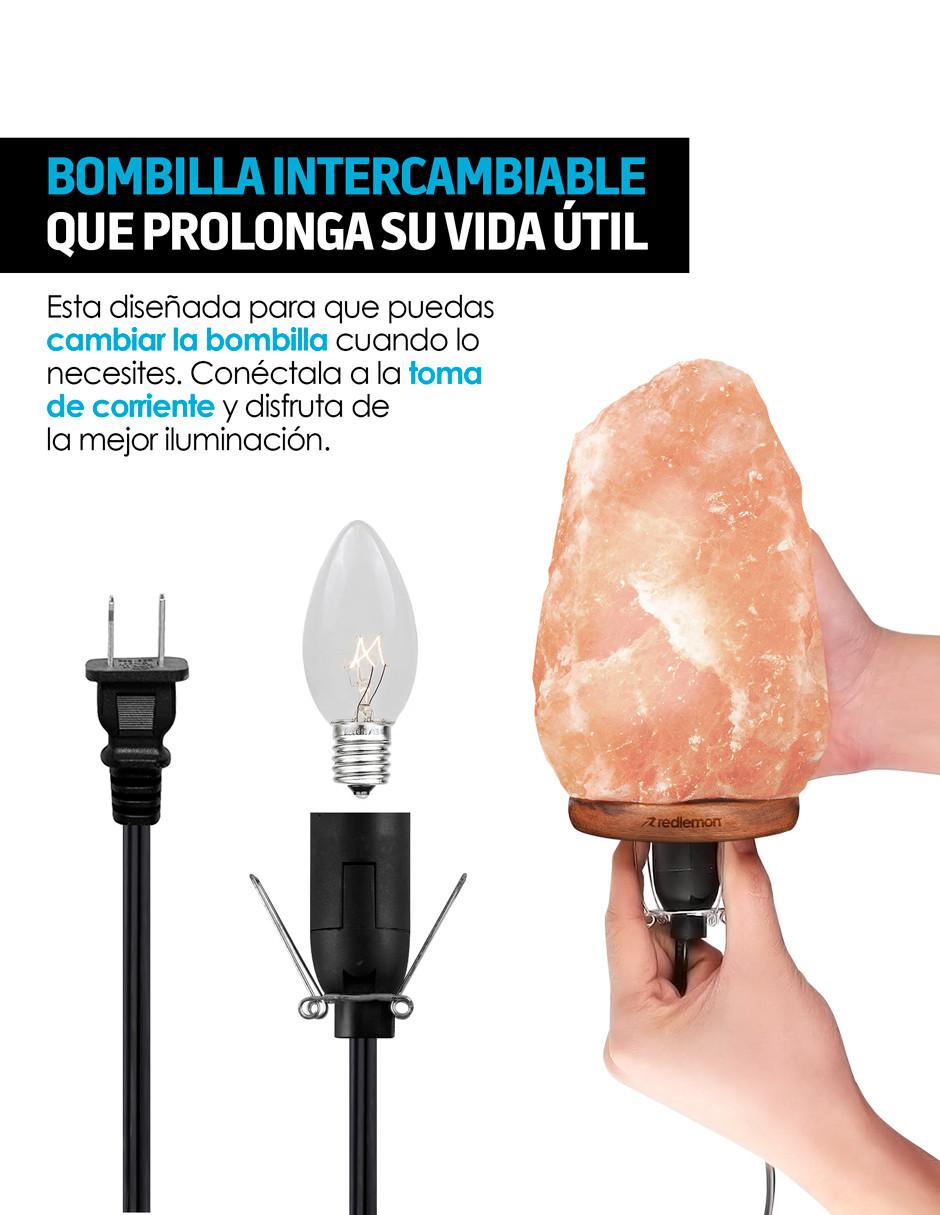 Lámpara de Sal Rosa del Himalaya 5