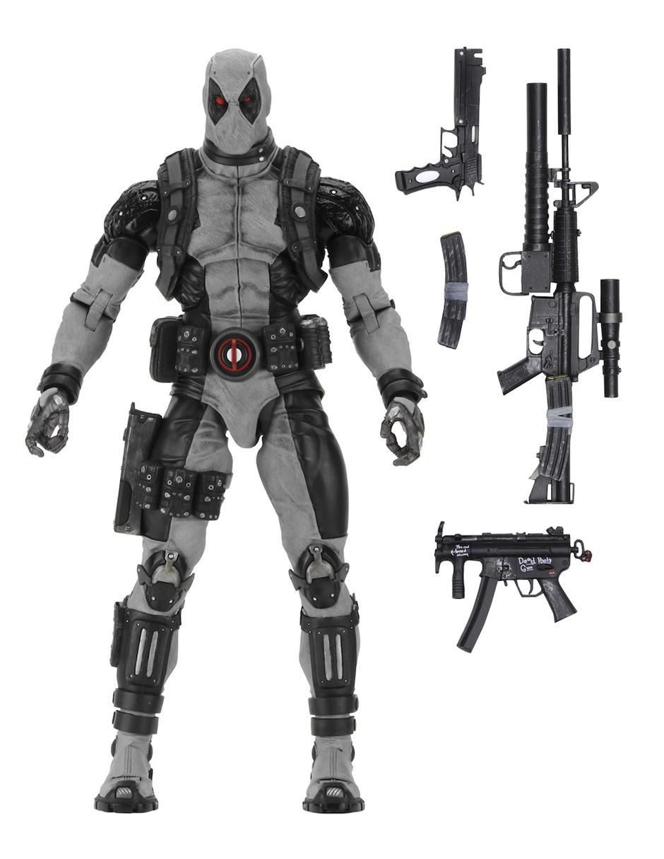 Figura Marvel Deadpool ultimate con movimiento, luz y sonido